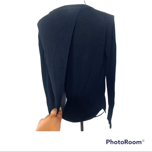 Lululemon black sweater cashmere Sz 4 - Picture 9 of 14